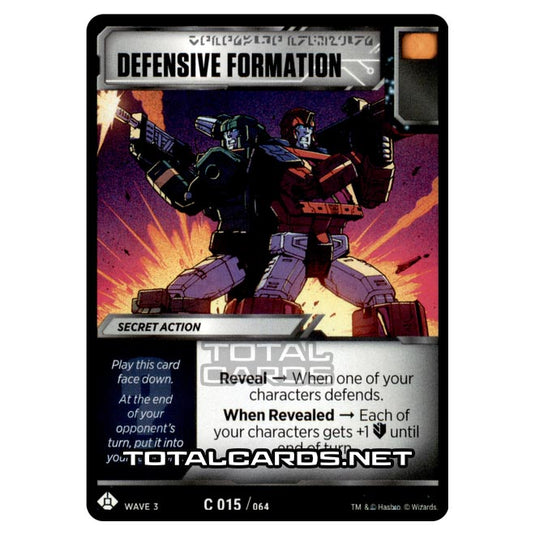 Transformers - War for Cybertron Siege I - Defensive Formation - C015