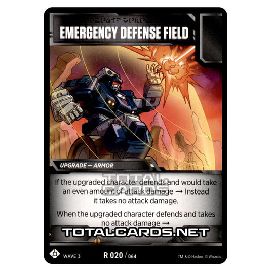 Transformers - War for Cybertron Siege I - Emergency Defense Shield - R020