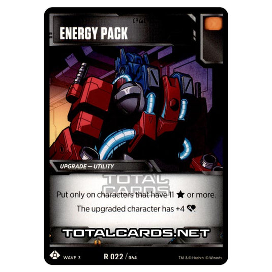 Transformers - War for Cybertron Siege I - Energy Pack - R022