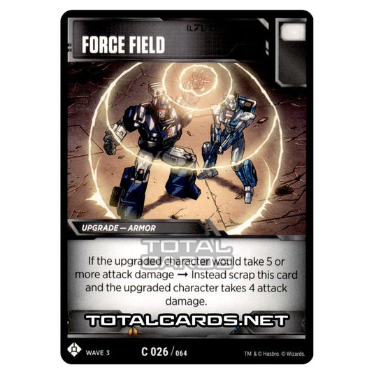 Transformers - War for Cybertron Siege I - Force Field - C026