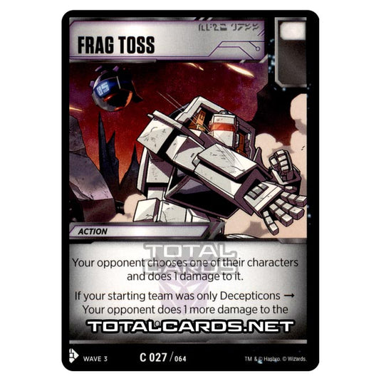 Transformers - War for Cybertron Siege I - Frag Toss - C027