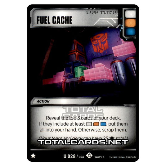 Transformers - War for Cybertron Siege I - Fuel Cache - U028