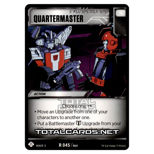 Transformers - War for Cybertron Siege I - Quartermaster - R045