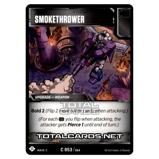 Transformers - War for Cybertron Siege I - Smokethrower - C053