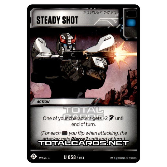 Transformers - War for Cybertron Siege I - Steady Shot - U058