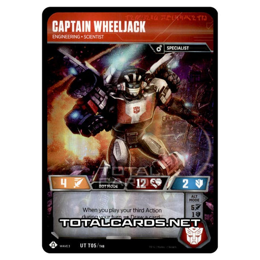 Transformers - War for Cybertron Siege I - Captain Wheeljack - RT005