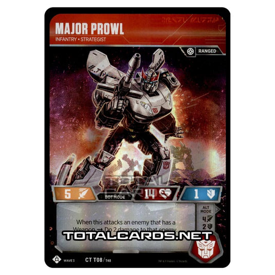 Transformers - War for Cybertron Siege I - Major Prowl - RT008