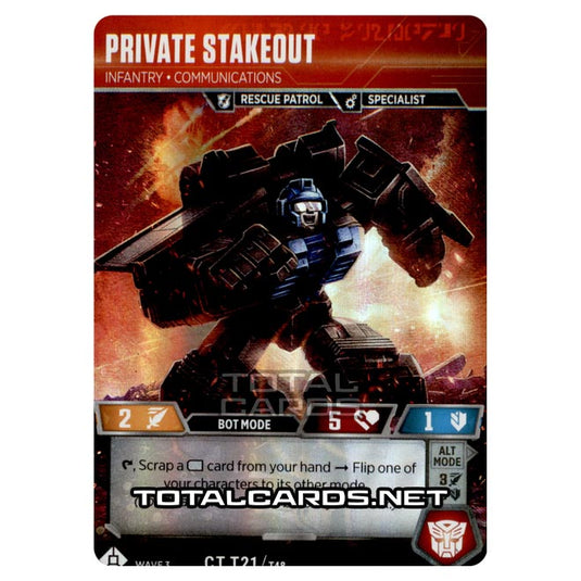 Transformers - War for Cybertron Siege I - Private Stakeout - UT021