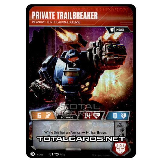 Transformers - War for Cybertron Siege I - Private Trailbreaker	 - CT024
