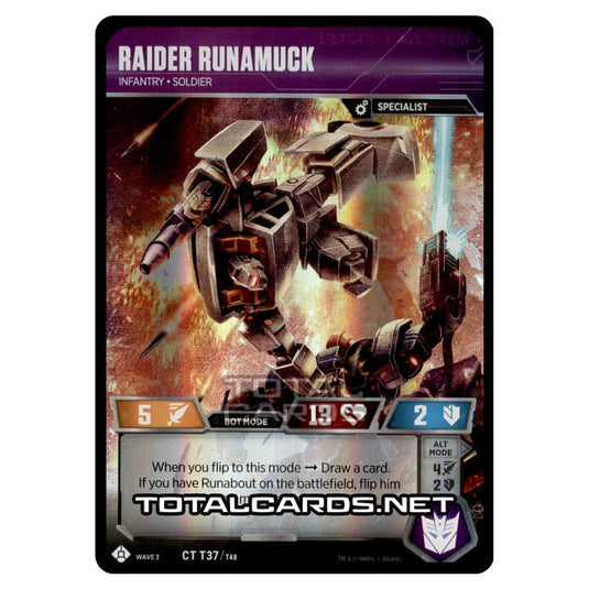 Transformers - War for Cybertron Siege I - Raider Runamuck - CT037