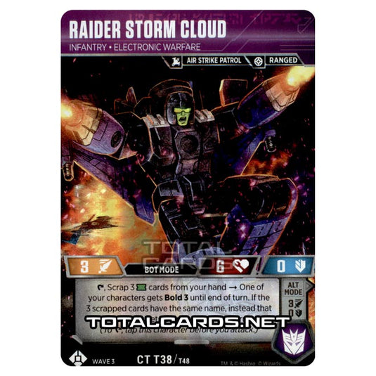 Transformers - War for Cybertron Siege I - Raider Storm Cloud - CT038
