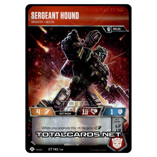 Transformers - War for Cybertron Siege I - Sergeant Hound - SRT043