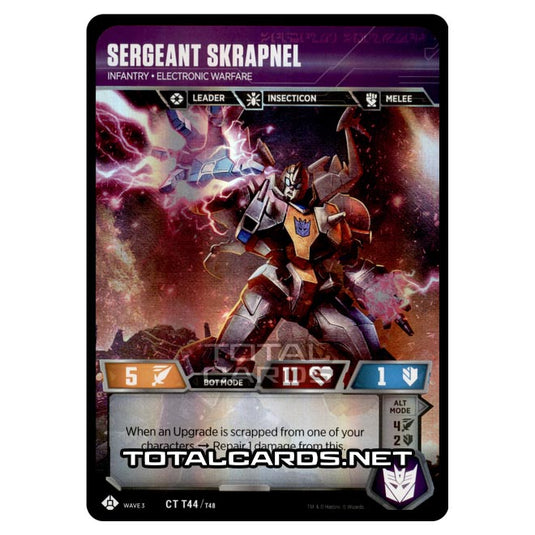 Transformers - War for Cybertron Siege I - Sergeant Skrapnel - CT044