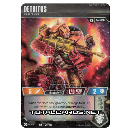 Transformers - War for Cybertron Siege II - Detritus - RT005