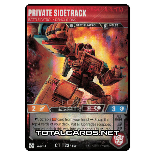 Transformers - War for Cybertron Siege II - Private Sidetrack - CT023
