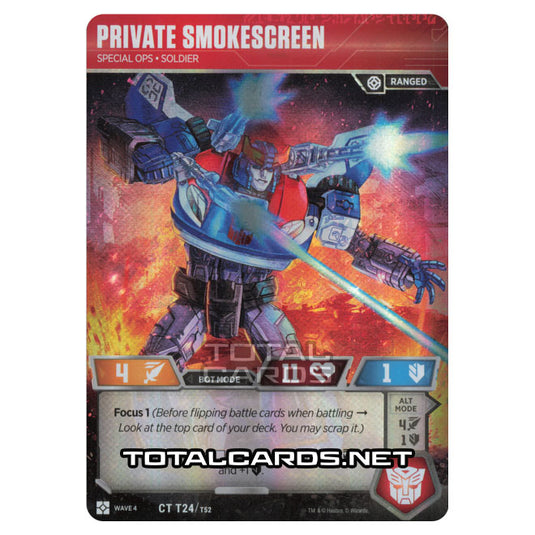 Transformers - War for Cybertron Siege II - Private Smokescreen - CT024