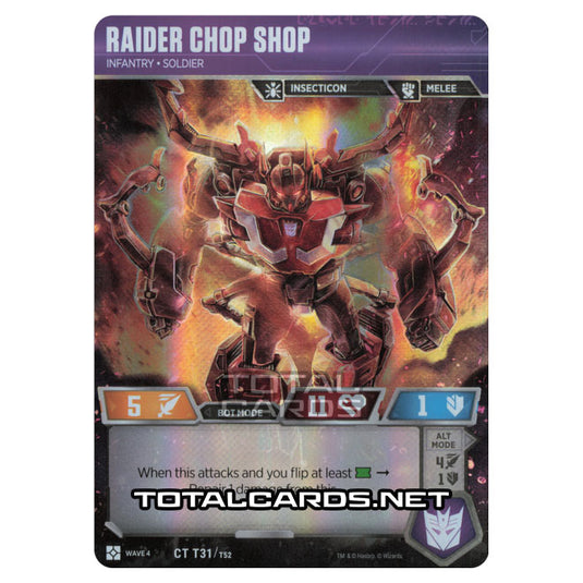 Transformers - War for Cybertron Siege II - Raider Chop Shop - CT031