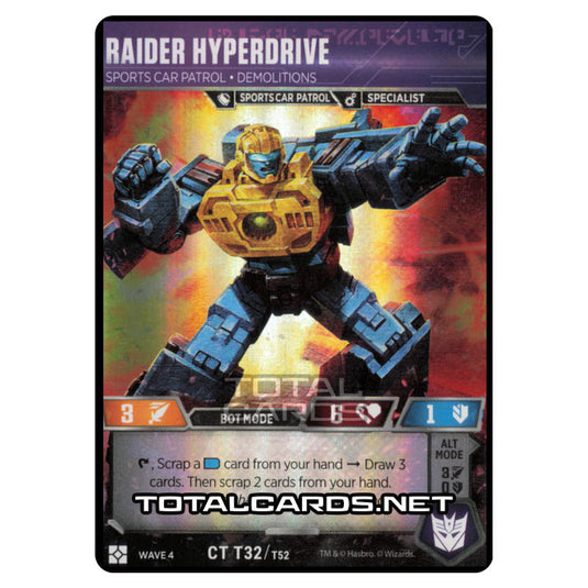 Transformers - War for Cybertron Siege II - Raider Hyperdrive - CT032