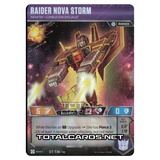 Transformers - War for Cybertron Siege II - Raider Nova Storm - CT036