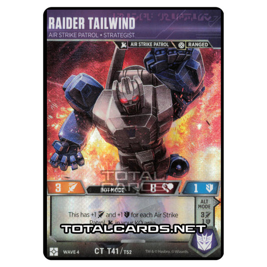 Transformers - War for Cybertron Siege II - Raider Tailwind - CT041