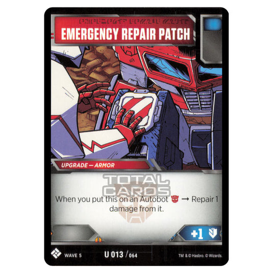 Transformers - Titan Masters Attack - Emergency Repair Patch - 013