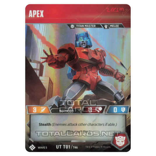 Transformers - Titan Masters Attack - Apex - CT001