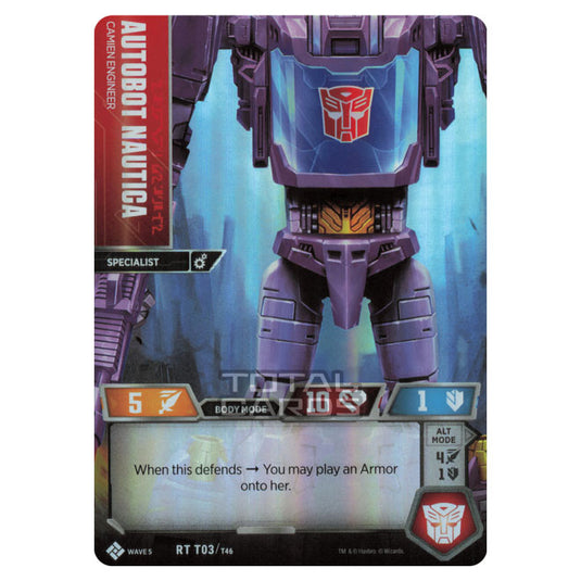 Transformers - Titan Masters Attack - Autobot Nautica - RT003