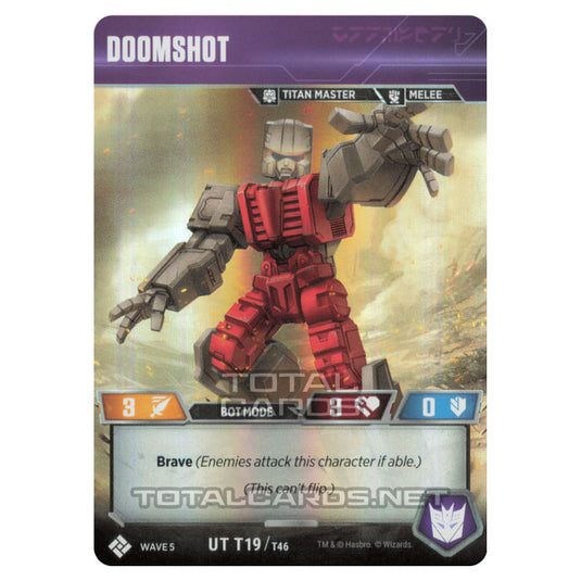 Transformers - Titan Masters Attack - Doomshot - CT019