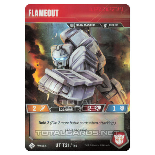 Transformers - Titan Masters Attack - Flameout - UT021