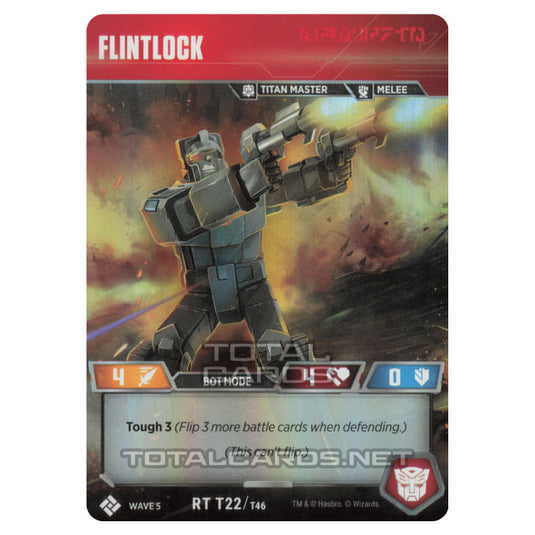 Transformers - Titan Masters Attack - Flintlock - RT022