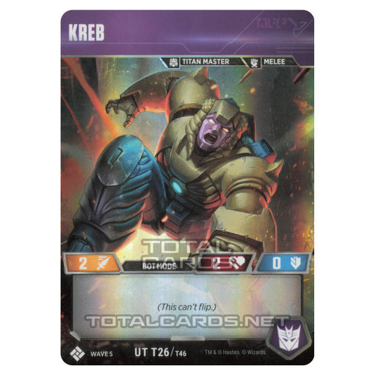 Transformers - Titan Masters Attack - Kreb - UT026