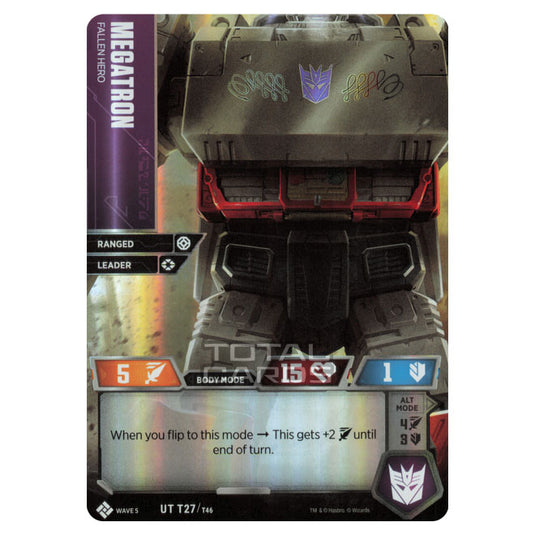 Transformers - Titan Masters Attack - Megatron - UT027