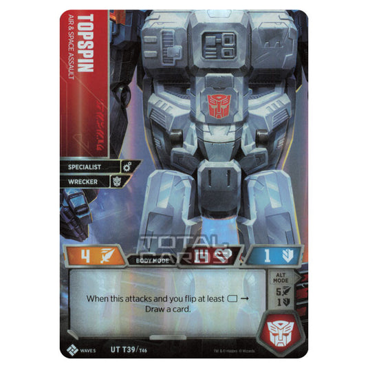Transformers - Titan Masters Attack - Topspin - UT039