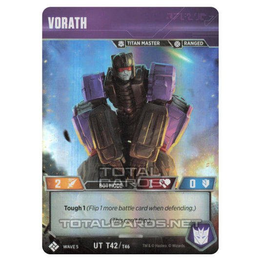 Transformers - Titan Masters Attack - Vorath - UT042