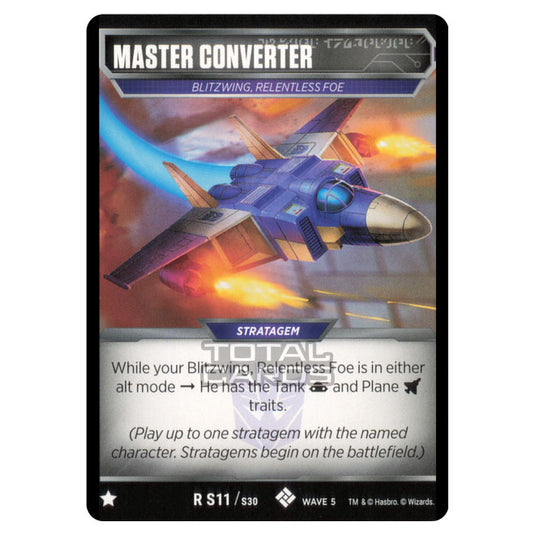 Transformers - Titan Masters Attack -  Master Converter (Stratagem) - R011