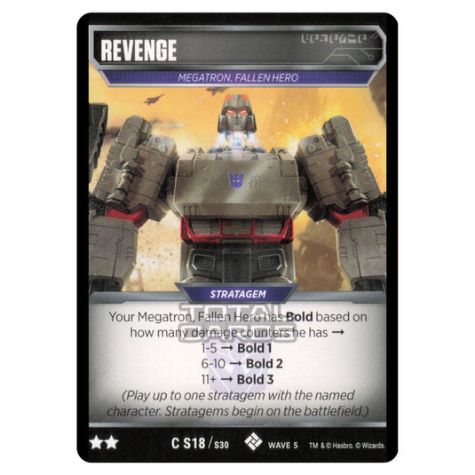 Transformers - Titan Masters Attack -  Revenge (Stratagem) - U018