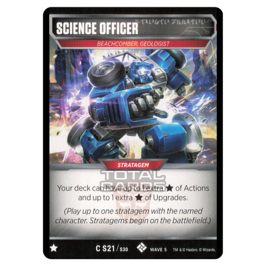 Transformers - Titan Masters Attack -  Science Officer (Stratagem) - C021