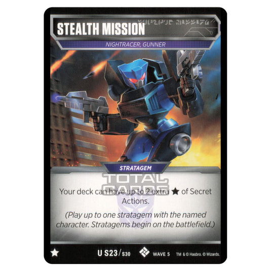 Transformers - Titan Masters Attack -  Stealth Mission (Stratagem) - U023