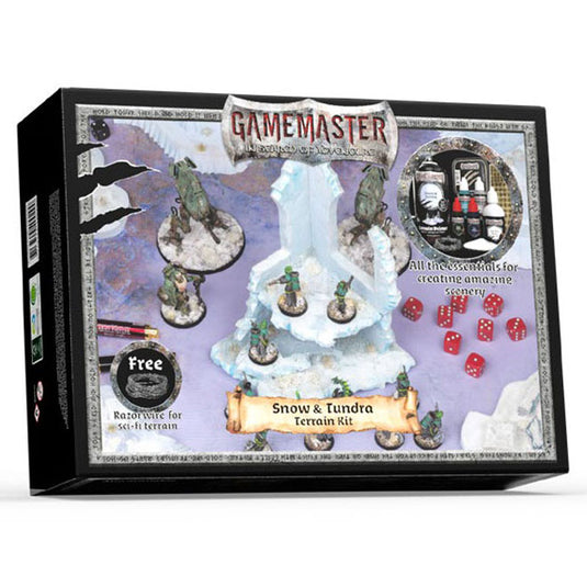 The Army Painter - Gamemaster - Snow & Tundra Terrain Kit