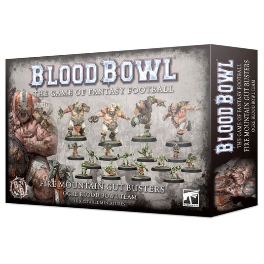 Blood bowl - Ogre Team - The Fire Mountain Gut Busters