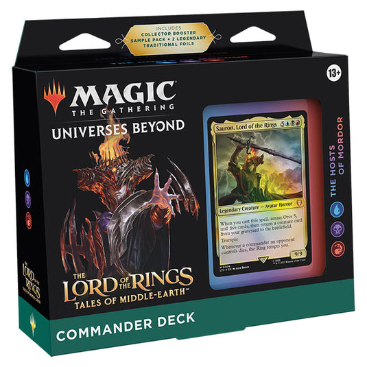 Magic the Gathering - The Lord of the Rings - Tales of Middle-Earth - Commander Deck - The Hosts of Mordor