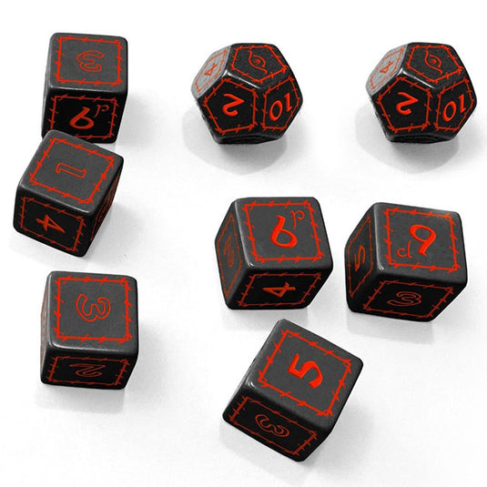 The One Ring - Black - Dice Set
