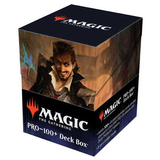 Ultra Pro - Magic The Gathering - Streets of New Capenna - Pro 100+ Deck Box - Anhelo, the Painter