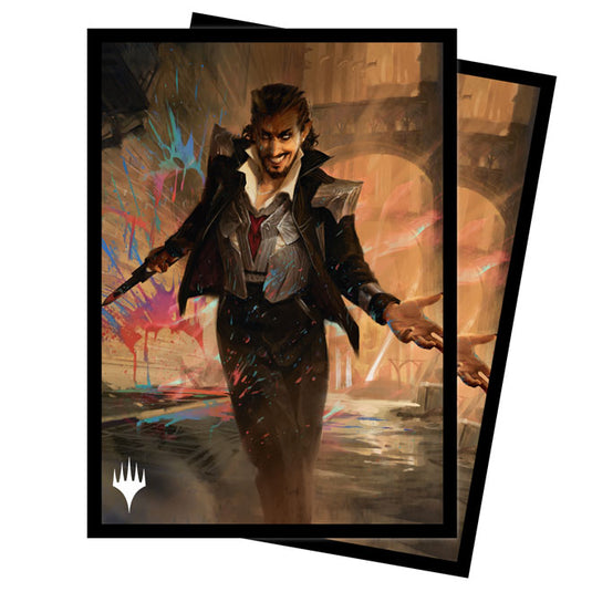 Ultra Pro - Magic The Gathering - Streets of New Capenna - Standard Sleeves - Anhelo, the Painter (100 Sleeves)