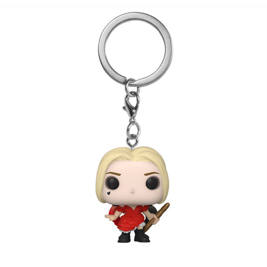 Funko POP! Keychain -  The Suicide Squad - Harley Quinn (Damaged Dress)