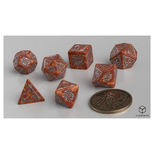 The Witcher Dice Set Geralt - The Monster Slayer