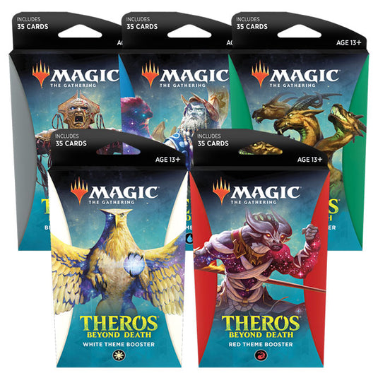 Magic The Gathering - Theros Beyond Death Theme Booster - Bundle of 5