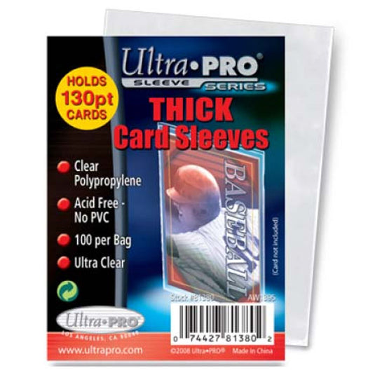Ultra Pro - 2-1/2" X 3-1/2" Thick Card Sleeves