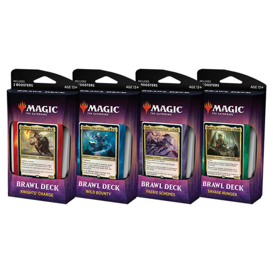 Magic The Gathering - Throne of Eldraine - Brawl Deck Bundle of 4