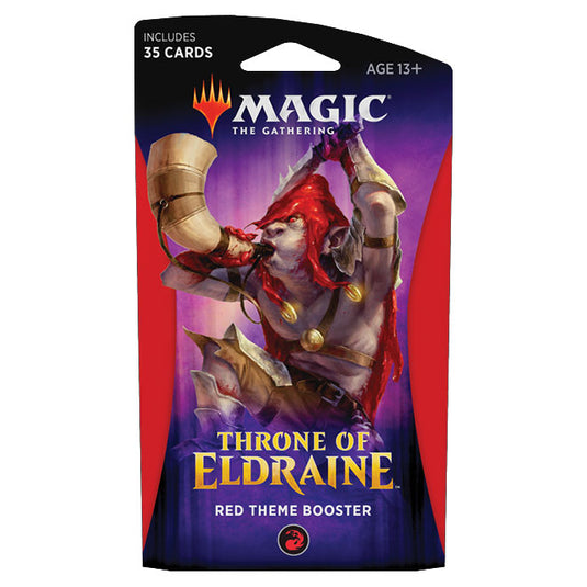Magic The Gathering - Throne of Eldraine Theme Booster - Red